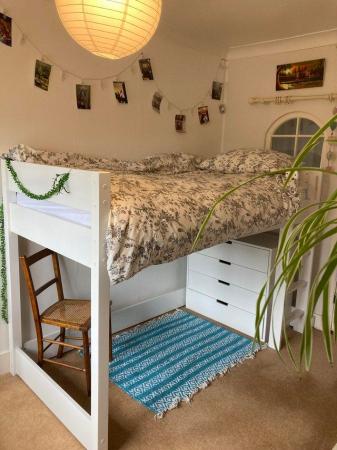 Image 1 of Mid-sleeper single bed, good condition