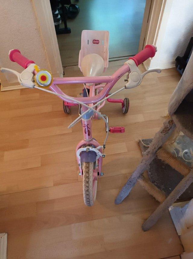 Angelina Ballerina Children's bike 12 inch wheels - £30
