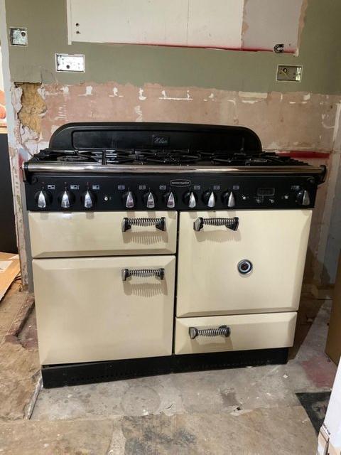 Preview of the first image of Rangemaster Elan dual fuel cooker.