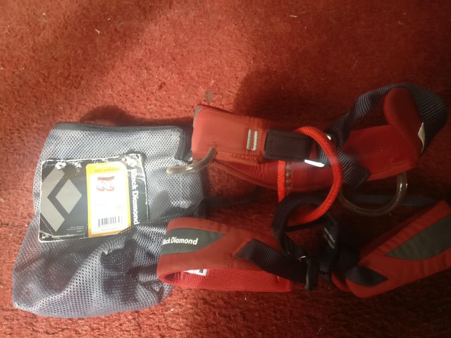 Preview of the first image of Black diamond WizKid child,s climbing harness.