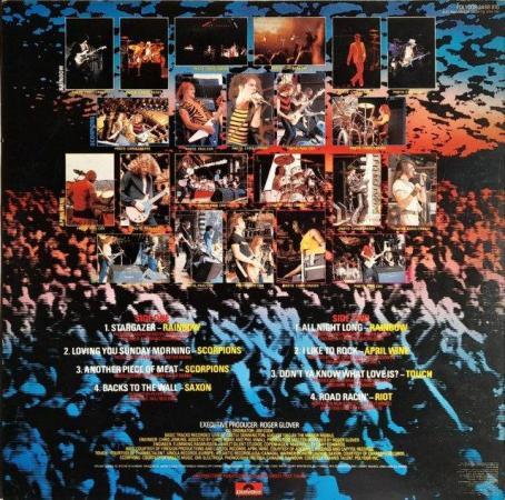 Image 2 of Rainbow ‘Monsters of Rock’ 1980 UK pressing LP NM/EX+