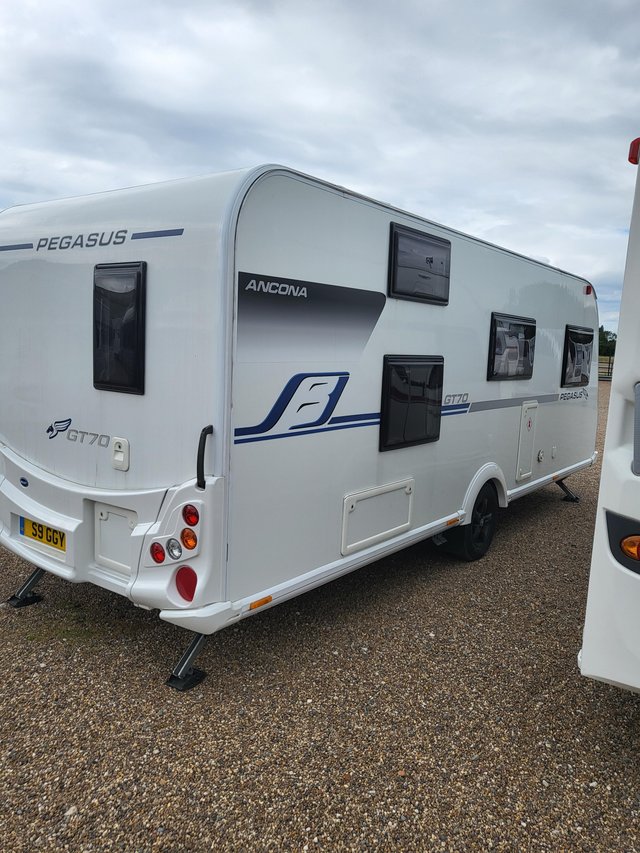 Preview of the first image of 2018 Bailey Pegasus Ancona GT70 5 Berth Caravan.