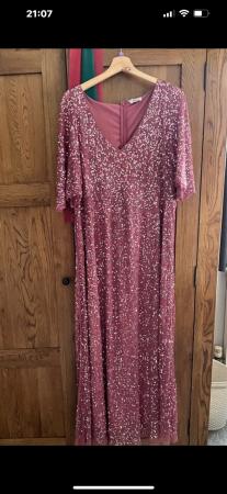 Image 2 of Lovely Pink Sequin dress. .