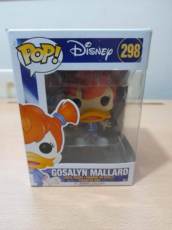Preview of the first image of Disney Gosayln Mallard Funko Pop Vinyl with protector.