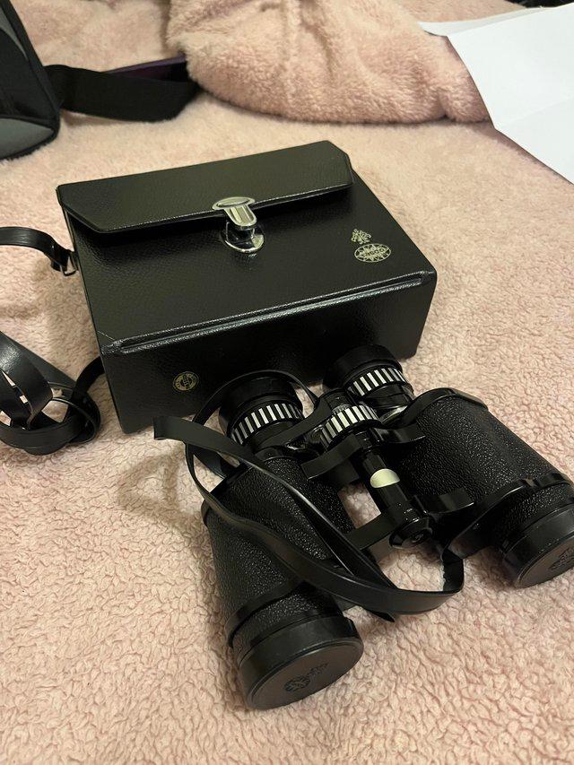 Preview of the first image of Tasco zoom binoculars , great cond for vintage ones.