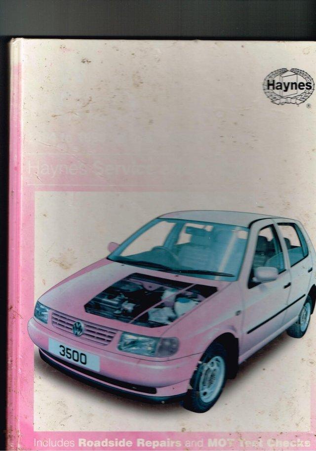 Preview of the first image of HAYNES MANUAL VW POLO M TO S REG.