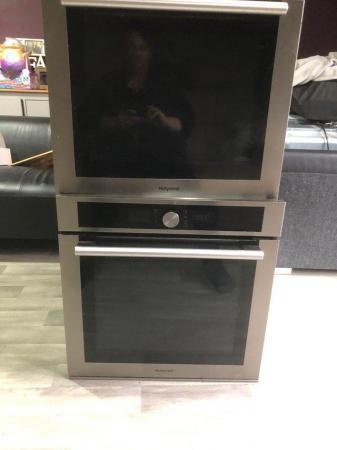 Image 1 of Hotpoint built in ovens x2 &microwave offers