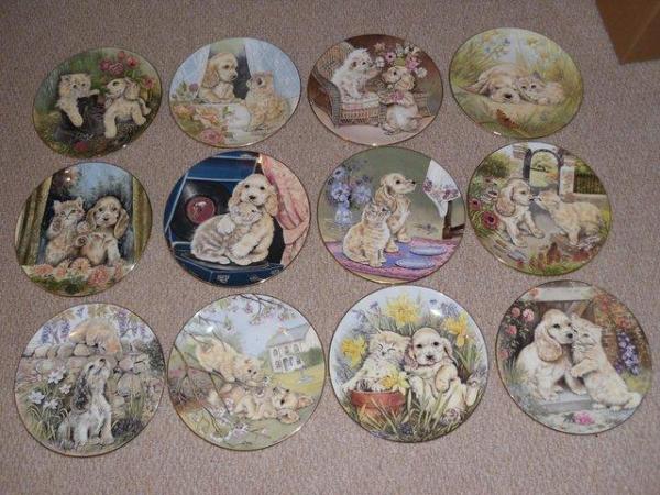 Image 1 of Just Good Friends - Puppies & Kittens - Collector Plates