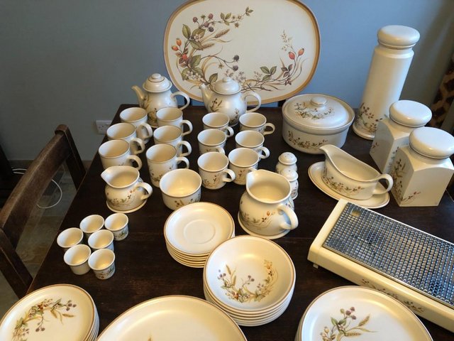 Preview of the first image of Marks and Spencer Harvest Dinner service and other items.