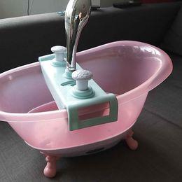 Preview of the first image of Baby Born Bath Tub with working shower like new.