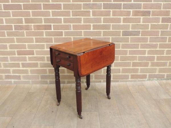 Image 11 of Victorian Extendable Side Table (UK Delivery)