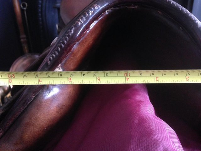 Preview of the first image of Horse saddle Stubben English leather..