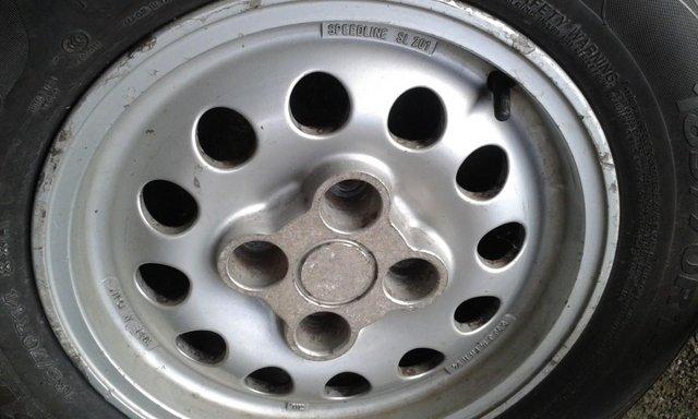 Image 2 of Peugeot 105 "Pepper Pot" wheel rims  only x 4