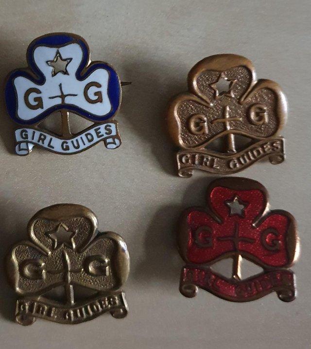 Preview of the first image of Girl Guides badges.