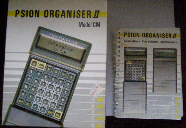 Preview of the first image of Psion Organiser II Model CM - real collectors item.