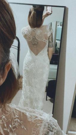 Image 1 of Claire Pettibone Mystere Wedding Gown
