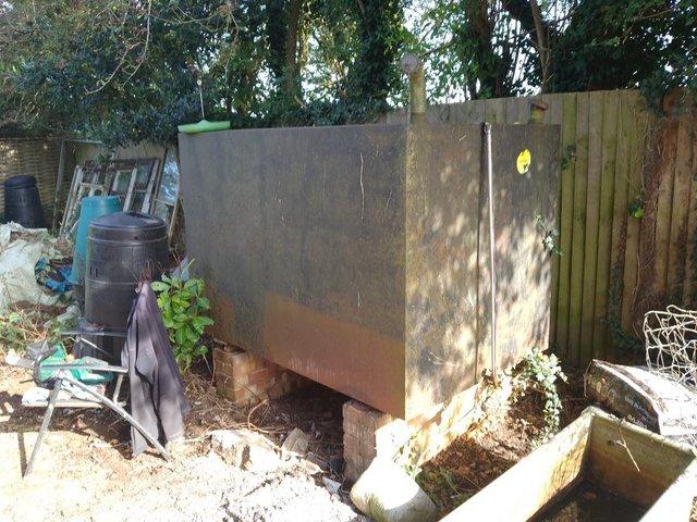 Preview of the first image of Free Oil Tank to takeaway from LE14 4QT.