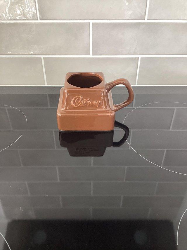 Preview of the first image of Vintage as new condition Cadburys chunky mug.