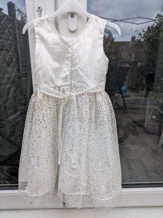 Image 1 of Jona Michelle girls White Sleeveless dress