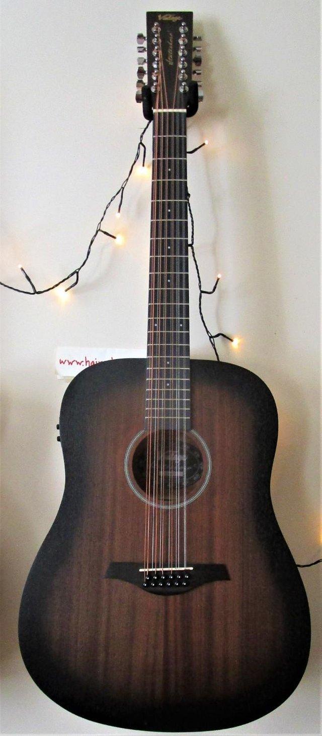 Preview of the first image of VINTAGE Paul Brett designed Statesboro 12 string elec-acoust.