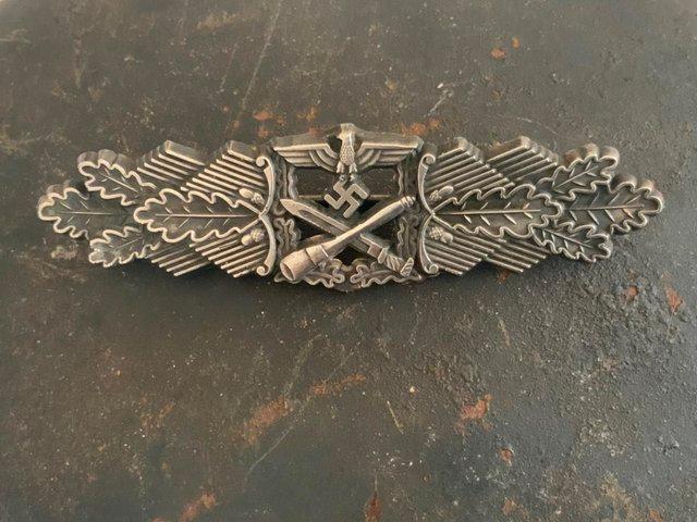 Preview of the first image of German Soldiers close combat award Badge 1939-45 era.