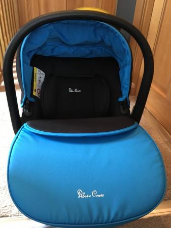Image 3 of Silver cross buggy in blue