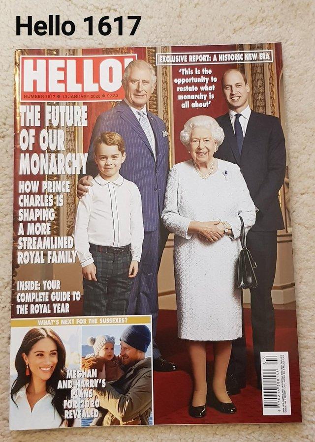 Preview of the first image of Hello Magazine 1617 - Exclusive: The Future of our Monarchy.
