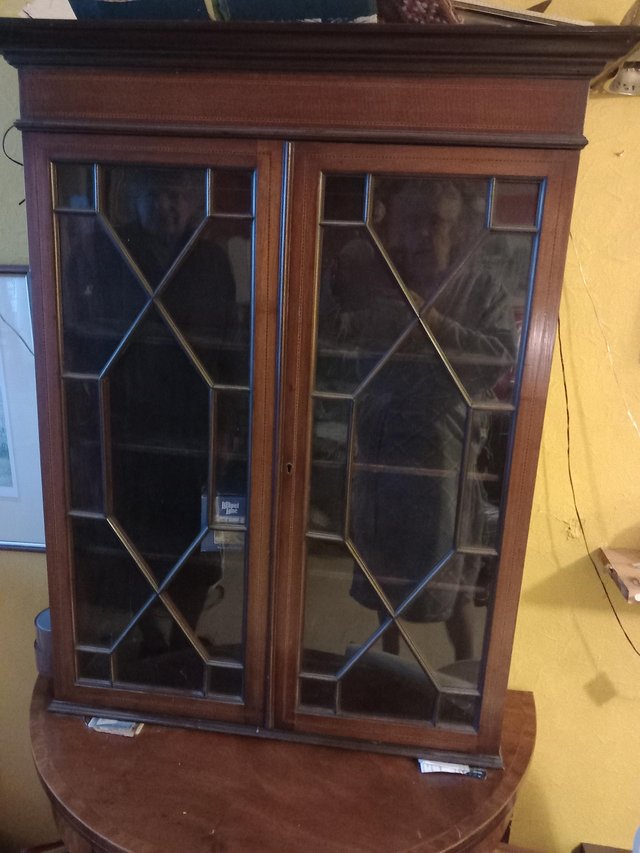 Preview of the first image of Edwardian Mahogany Display Cabinet..