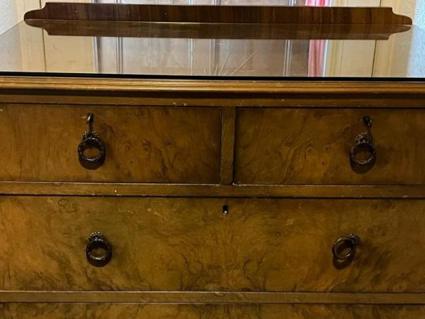 Image 2 of Antique Tall Chest of Draws