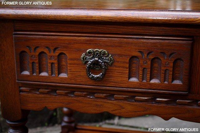 Image 73 of OLD CHARM LIGHT OAK TWO DRAWER COFFEE TABLE TV UNIT STAND