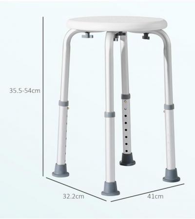 Image 1 of Shower stool - height adjustable