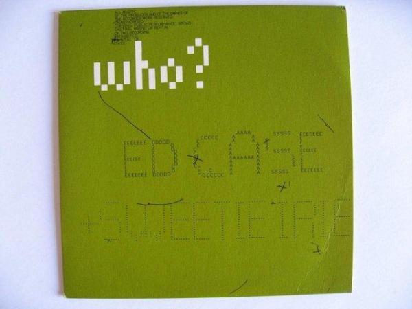 Image 1 of Ed Case + Sweetie Irie – Who Promo CD Single – Columbia ?–