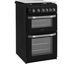 Preview of the first image of HOTPOINT 50CM BLACK GAS COOKER-4 BURNER-GLASS LID-SUPERB.