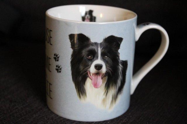 Preview of the first image of Dog mugs, border collie and westie , new , boxed.