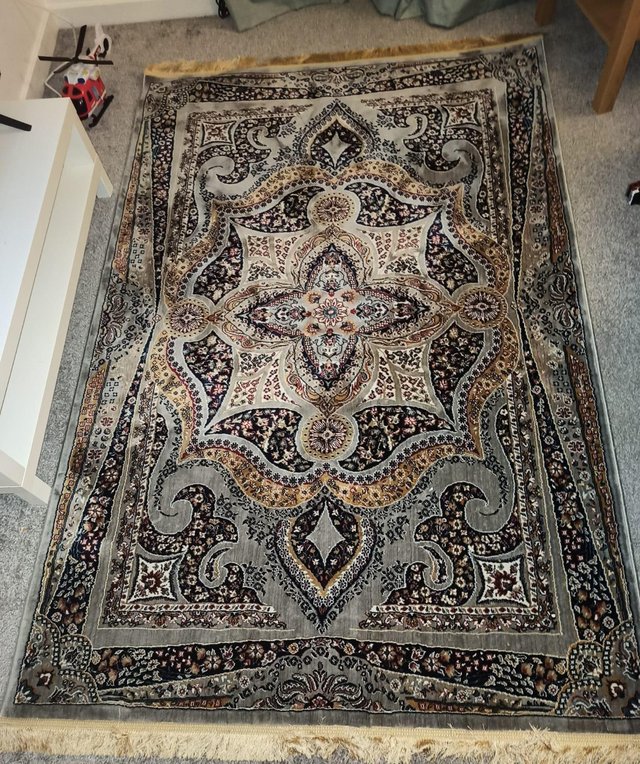 Preview of the first image of Beautiful grey Persian rug.