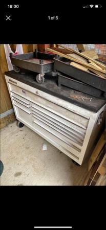 Image 3 of White Snap on tool box for sale