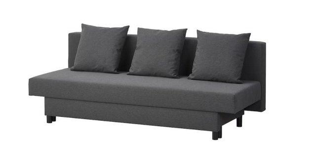 Image 3 of IKEA ASARUM 3-seat sofa-bed, Knisa dark grey