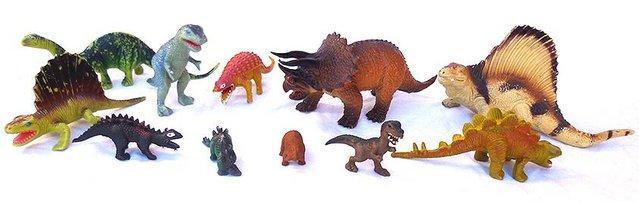 Image 3 of SCHLEICH & AAA TOY DINOSAURS, VINTAGE COLLECTION 11 PIECES