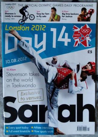 Image 3 of London 2012 Day 14 Official Programme
