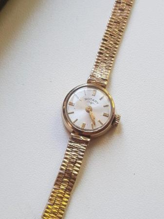 Image 3 of Ladies vintage 1965 rotary 9 carat gold watch boxed