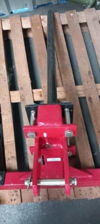 Image 2 of Bale Spike 3 Prong * 3 Point Linkage Agricultural Tractor Ba