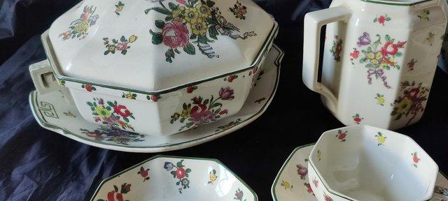 Preview of the first image of Royal Doulton Art Deco part service.