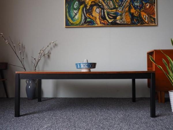 Image 3 of Mid Century Norwegian HEGGEN Rosewood Large Coffee Table