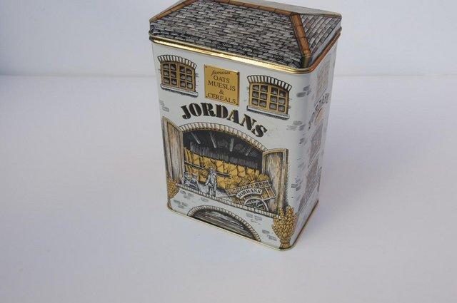Image 2 of Jordans Decorative Storage Tin.