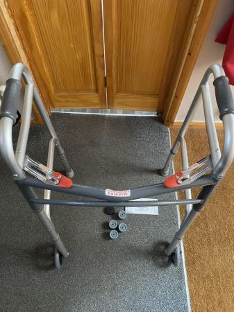 Image 2 of Drive folding lightweight wheeled walking frame