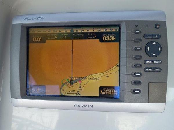 Image 3 of Garmin 4008 Chartplotter. Removed from my boat