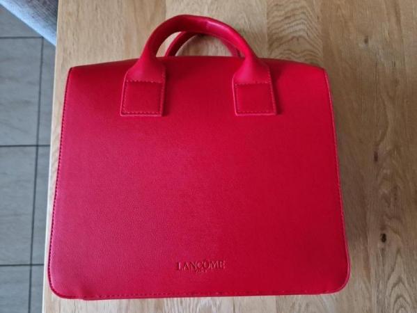 Image 1 of Lancome make up / toiletry bag (red)