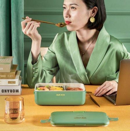 Image 1 of Mini Office  Travel Food Electric Lunch Box For Rice
