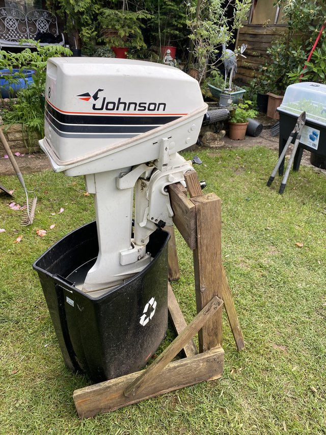 Preview of the first image of Johnson Seahorse 8 hp 2 stroke twin.