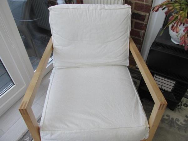 Image 2 of Ikea 2 seater reclining plus matching rocking chair